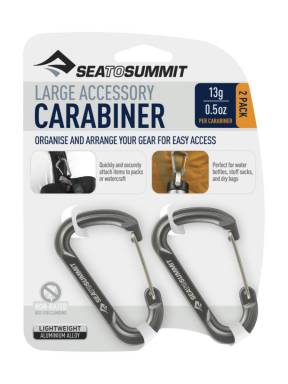 Sea To Summit Large Accessory Carabiners Twin Pack