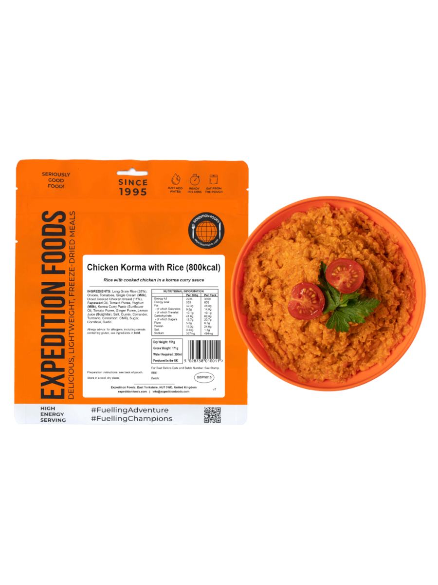 Facewest: Expedition Foods Main Meals 800kcal